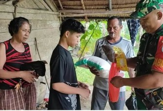 Babinsa peduli kesulitan warga binaannya