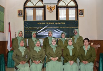 Sertijab Ketua Ranting Persit KCK  Jajaran Korem 073/Mkt