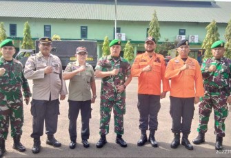 Apel Kesiapsiagaan Bencana Kodim 1408/Mks