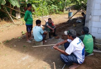 Komsos bersama warga binaan