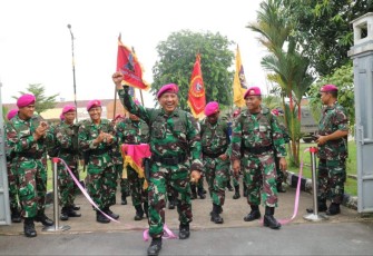 Danyonmarhanlan IV Mayor Marinir Irfan Bharata