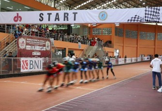 Kejurnas Sepatu Roda Jakarta Open 2022 di JIRTA, GOR Sunter Jakarta Utara