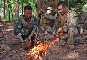 Latma CARAT 2022 bersama US Navy dan US Marine Corps di Puslatpur mar 5 Baluran Karang Tekok Jawa Timur 