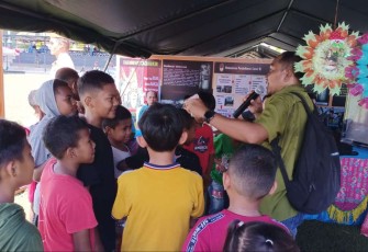 Animo masyarakat mengunjungi pameran UMKM Kodam Kasuari 