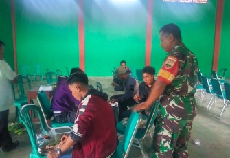 Aktif komsos jelang pergantian tahun baru di wilayah binaan 