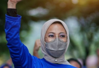 Ketua DPC Partai Demokrat Kota Surabaya, Lucy Kurniasari
