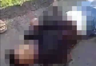 Korban penembakan di Lempuing, Kabupaten Ogan Kemering Ilir (OKI), Sumsel. 