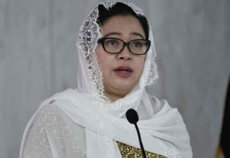 Terus bersinergi membangun bangsa, saat menyampaikan milad ke-90 pemuda Muhammadiyah di Jakarta. Selasa (03/05/2022)
