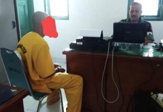 Serma SM diproses Pomdam Hasanuddin. Kamis (05/05/2022)