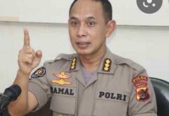 Kabid Humas Polda Papua saat memberikan keterangan pers penembakan pendeta di Nduga