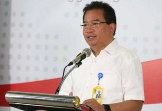 Prof Wiku Adisasmito saat memberikan keterangan pers di Jakarta 