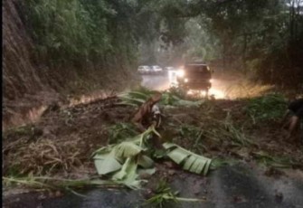 Tanah longsor di Kabupaten Gowa