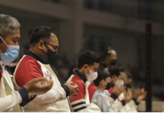 Menag ajak puluhan ribu santri saat buka Pospenas untuk mendoakan penyintas gempa Cianjur