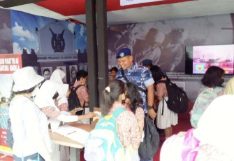 Pameran Cross Musea Juang Sepuluh Nopember