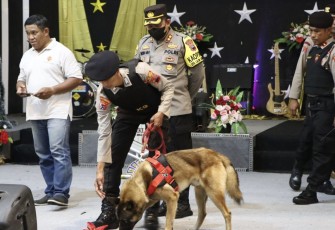 Anjing Pelacak Polres Salatiga 