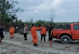 Tim gabungan saat lakukan penyisiran