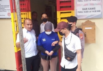 Terduga Pelaku Saat Diamankan  