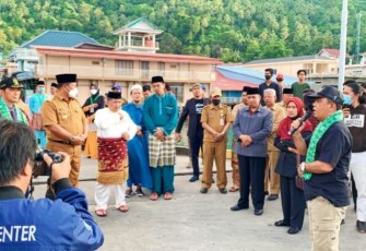 Kafilah Bintan Disambut Pemerintah kabupaten Anambas