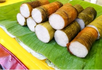 Potret dari hasil malamang (membuat lemang). Sumber: pexels.com