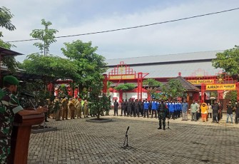 Kasdim 0807/Tulungagung Ajak Warga Kampung Pancasila Bersinergi Jaga Kedaulatan NKRI