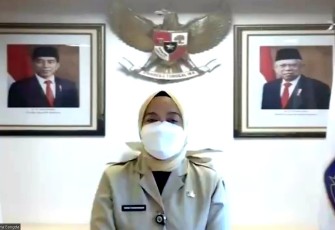 Sekretaris Ditjen Bina Pembangunan Daerah, Sri Purwaningsih