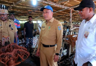 Dirjen Zudan di Festival Asmat Pokman ke-35