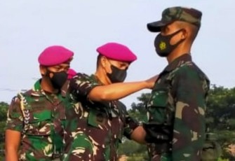 Dankodikmar Buka Dikmaba Angkatan XLI/2 Kejuruan Infanteri Marinir T.A. 2021 