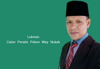 Lukman bin Waripin, Calon Peratin di Pekon Way Nukak, kecamatan Karya Penggawa, Pesisir Barat.
