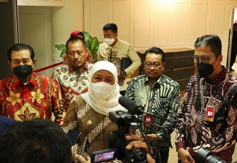 Gubernur Jawa Timur, Khofifah Indar Parawansa, Rabu 7 Desember 2022.
