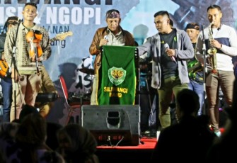 Kodam III/Slw saat Gelar Street Music Night Siliwangi Band 