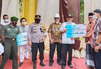 Groundbreaking Proyek PLTMH di Lemong