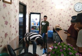 Polres Bengkulu Selatan saat Razia Tempat Karaoke