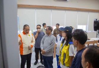 Menko Polhukam saat Tinjau Asrama Mahasiswa Nusantara di Surabaya