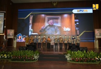 MSS Tahun 2022 serta Karyasiswa LPDP dan Lembaga Beasiswa Luar Negeri di Gedung Auditorium Kementerian PUPR, Rabu (7/9). 