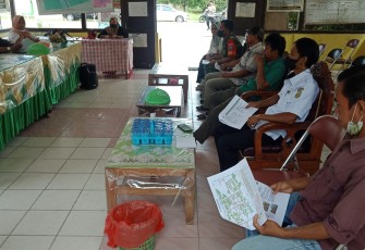 Pertemuan Restorasi Gambut DMPG di Kelurahan Marang