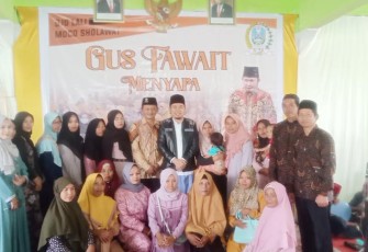 Fawait saat serap aspirasi di Desa Sukosari, Kecamatan Sukowono, Kabupaten Jember. 