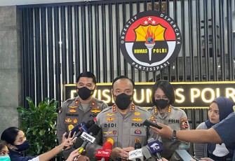 Kadiv Humas Polri Irjen Dedi Prasetyo kepada wartawan, Jakarta, Minggu (2/10/2022).