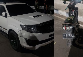 Kondisi Kendaraan Usai Lakalantas 