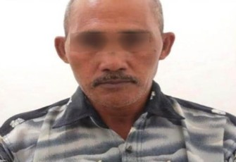 Firman alias Kaliuk saat diamankan