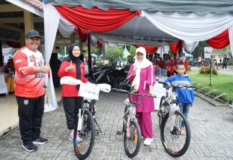 Bupati Asahan Ikuti FUN BIKE
