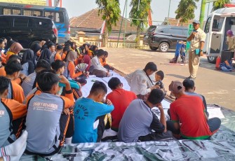 SPAB di Titik Kelima Menyambangi SMAN 1 Kesamben Blitar