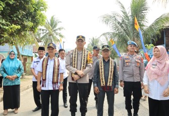 Polres Pesisir Barat Bentuk Kampung Tangguh Bebas Narkoba