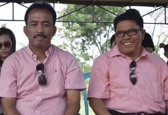 M. Samanhudi Anwar (kiri), Santoso (kanan). (Foto: Ist)