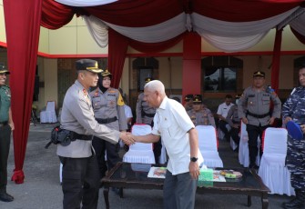 Bupati Asahan Ikuti Apel Gelar Pasukan Operasi Keselamatan Toba 2023