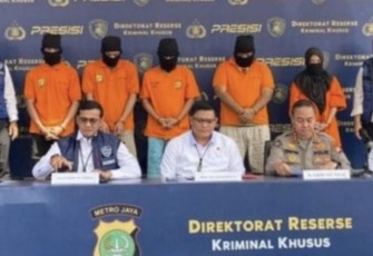 Konferensi pers Polda Metro Jaya 