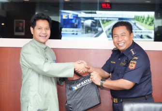 Direktorat Pelayanan Lalu Lintas Barang dan Penanaman Modal BP Batam menggelar rapat koordinasi dengan Kantor Bea Cukai Batam, di Marketing Center BP Batam, Selasa (12/12/2023)