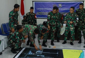 Koarmada III Gelar Tactical Floor Game Untuk Optimalkan Latihan Pengamanan VVIP