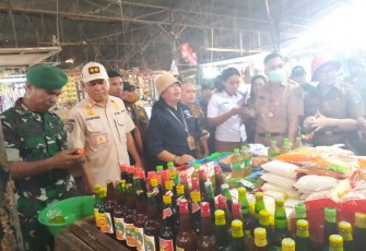 Forkopimda Kota Bitung saat Sidak 