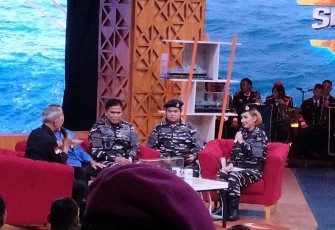 Prajurit Lanudal Jakarta Ikuti Program Semarak Satria Kompas TV