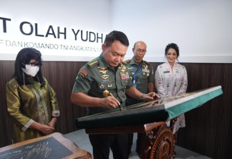  Kasad Resmikan Gedung Wargaming System Seskoad